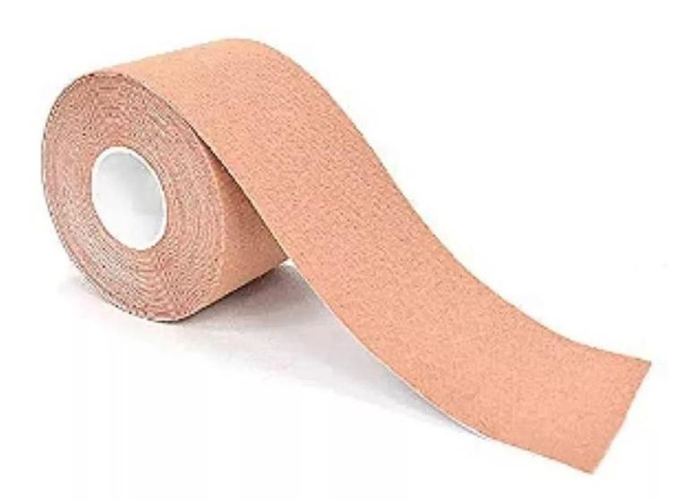 Bandagem Elastica Fita De Kinesio - Bege Menor preço em Bandagem Elastica Fita De Kinesio - Bege