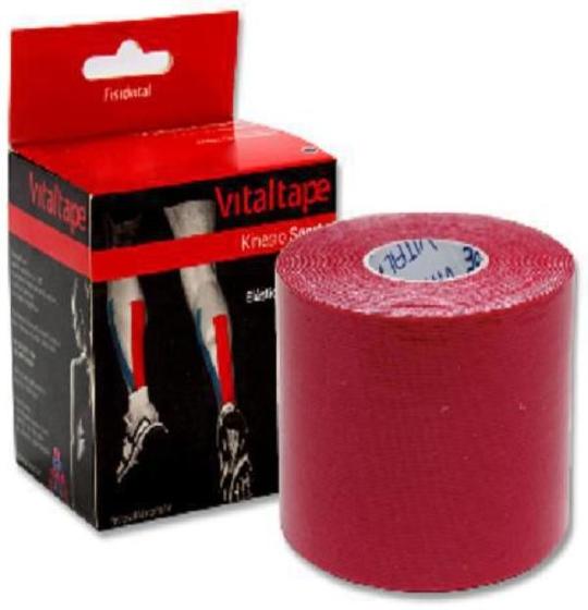 Imagem de Bandagem Kinesiology Tape Sports Rosa 5Cm X 5M - Fisiovital