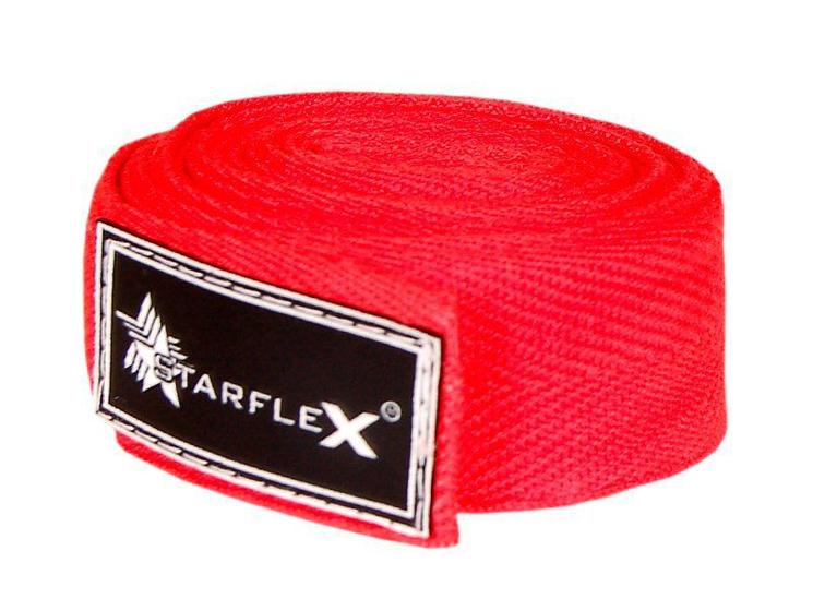 Imagem de Bandagem Starflex Algodão 25mm Vermelha
