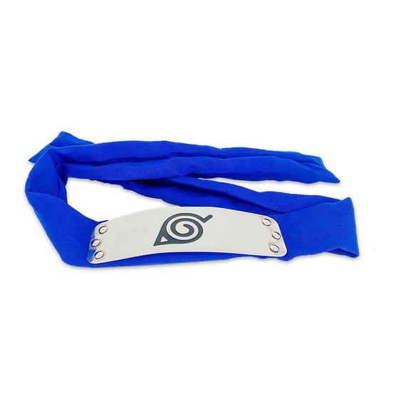 Imagem de Bandana Azul de Metal Cravado