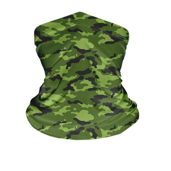 Imagem de Bandana Camuflada Masculina e Feminina Ciclismo Balaclava Corrida Pesca Tubular