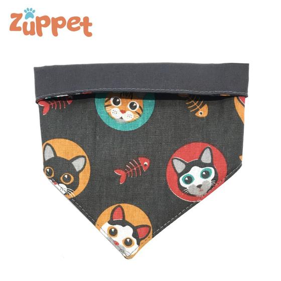 Imagem de Bandana Cats para Cachorros e Gatos