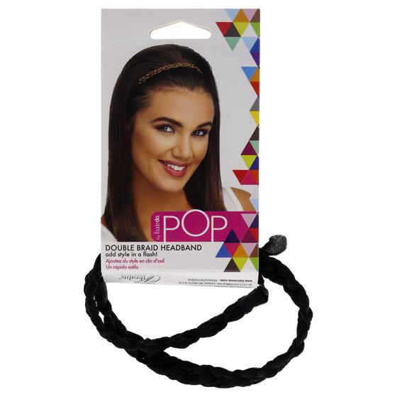 Imagem de Bandana Hairdo Pop Double Braid R2 Ebony para cabelo