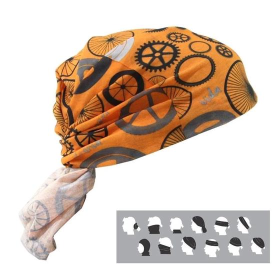 Imagem de Bandana Mascara Faixa Tam Unico Modelo Bike com Protecao Solar Uv 50+  Nautika 