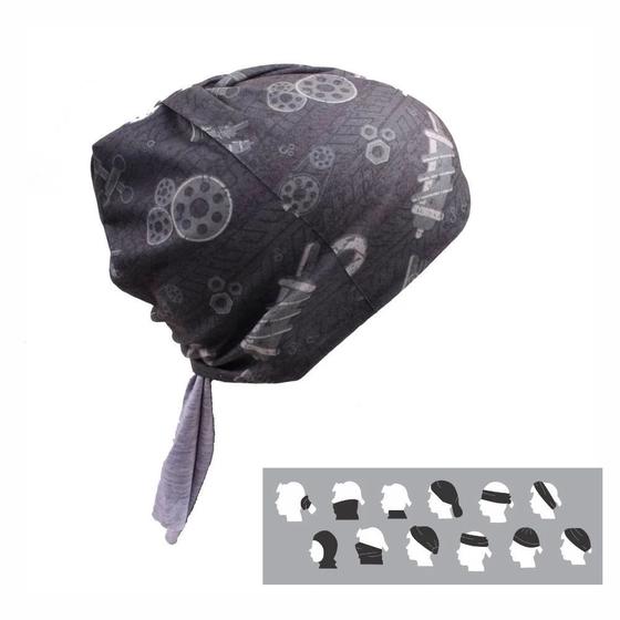 Imagem de Bandana Mascara Faixa Tam Unico Modelo Rider com Protecao Solar Uv 50+  Nautika 