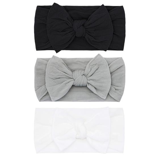 Imagem de Bandanas Baby Bling Bows Newborn to Little Girl, 3 unidades de nylon