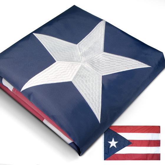 Imagem de Bandeira Anley EverStrong Series Porto Rico 90x150cm Nylon