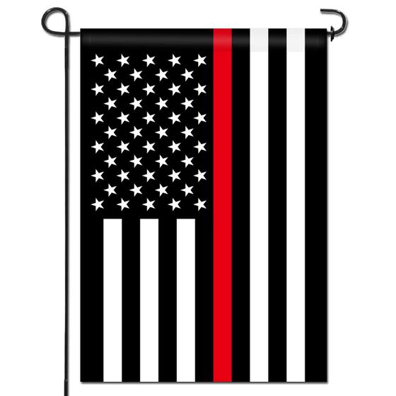 Imagem de Bandeira de jardim Anley Thin Red Line USA 45x32cm Poliéster