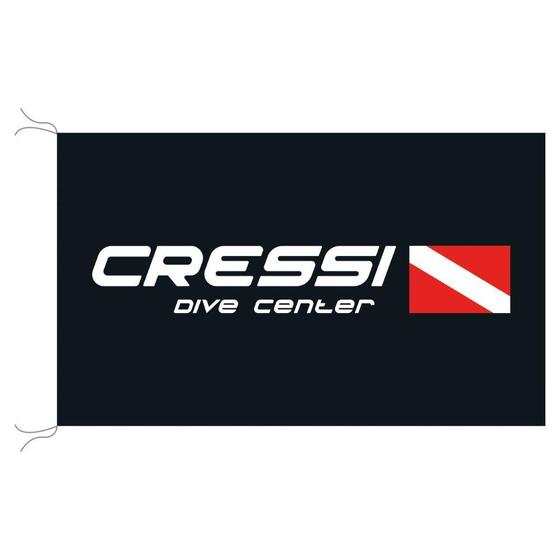 Imagem de Bandeira de Mergulho Cressi Dive Center Retângulo