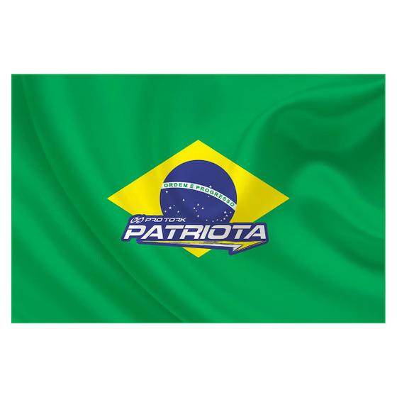 Imagem de Bandeira Do Brasil 80 cm X 56 cm Patriota Original Grande em Tecido Para Copa Do Mundo Dia Independê