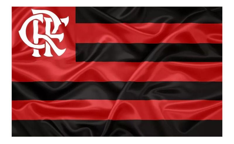 Imagem de Bandeira Do Flamengo Tamanho 2 Panos 90 X 128 Cm