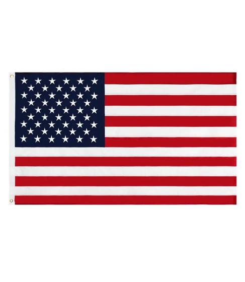 Imagem de Bandeira Estados Unidos Dupla Face 1,50 x 0,90 Mts Pronta Entrega