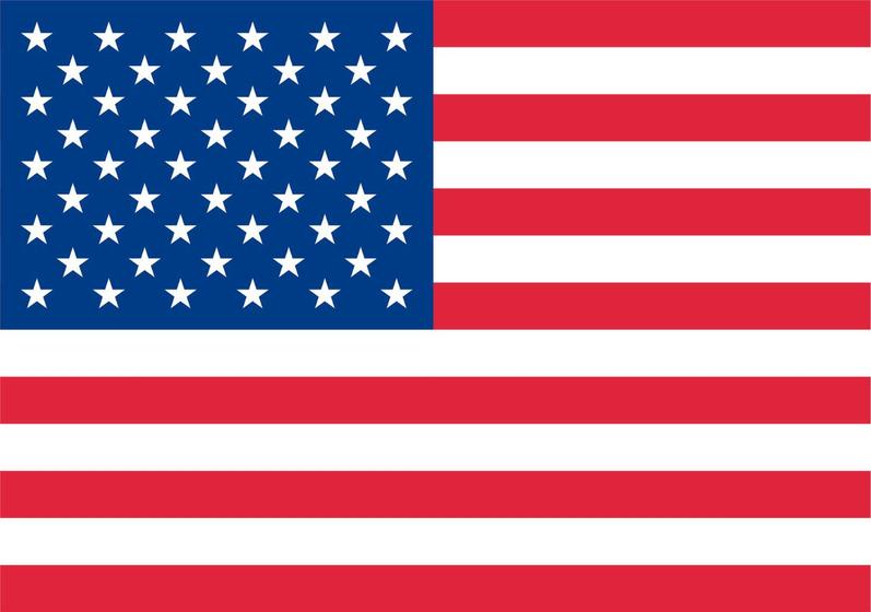 Imagem de Bandeira Estados Unidos Estampada uma face - 0,70X1,00m
