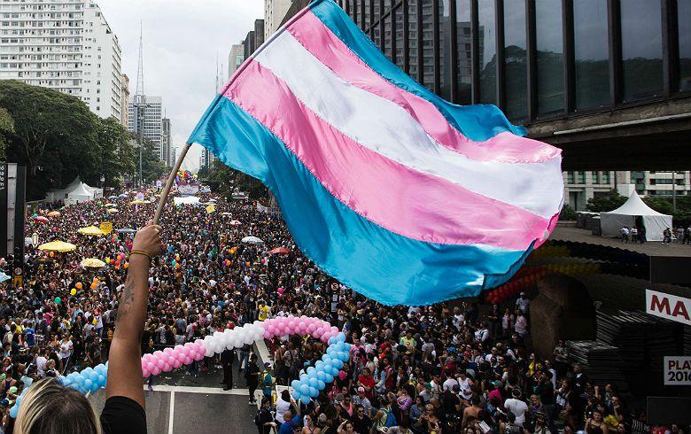 Imagem de  Bandeira Lgbt Trans Transgenero 150x90cm