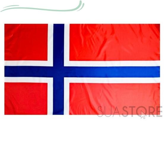 Imagem de Bandeira Noruega 1,50x0,90mt 