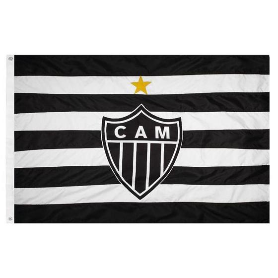 Imagem de Bandeira Oficial Do Atlético Mineiro 98 X 68 Cm - 1 1/2 Pano