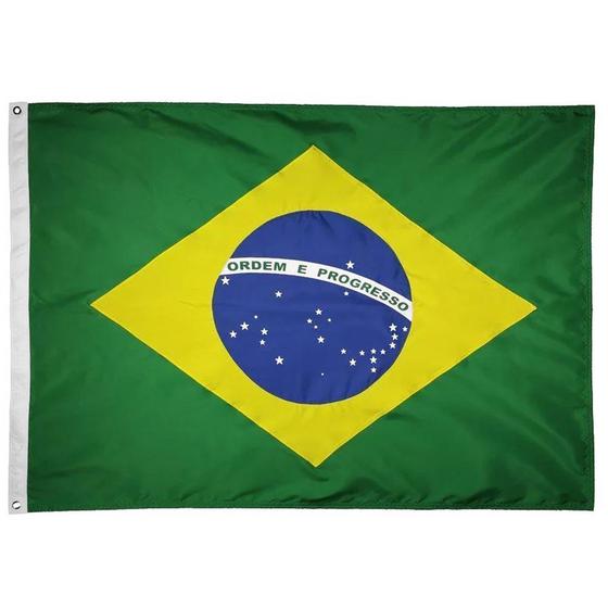 Imagem de Bandeira Oficial do Brasil 192 x 135 cm - 3 panos