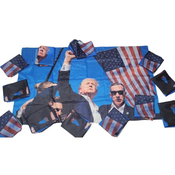 Imagem de Bandeira Presidente Donald Trump Estados Unidos Eua Eleições