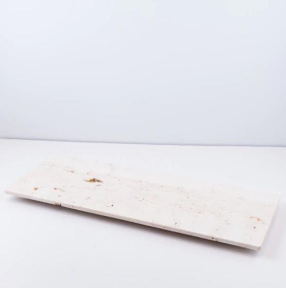 BANDEJA 15x30CM EM MÁRMORE TRAVERTINO ROMANO Menor preço em BANDEJA 15x30CM EM MÁRMORE TRAVERTINO ROMANO