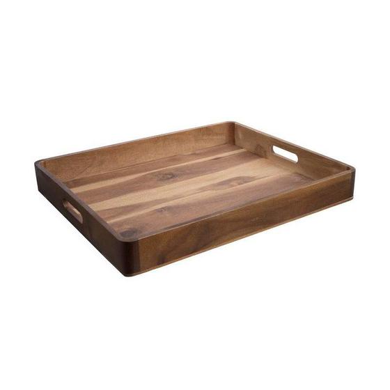 Bandeja Acácia 50 cm x 40 cm Home Style Menor preço em Bandeja Acácia 50 cm x 40 cm Home Style