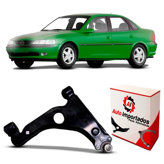Imagem de Bandeja Balança Leque Inferior Lado Esquerdo Dianteiro Chevrolet Vectra 1997 1998 1999 2000 2001 2002 2003 2004 2005