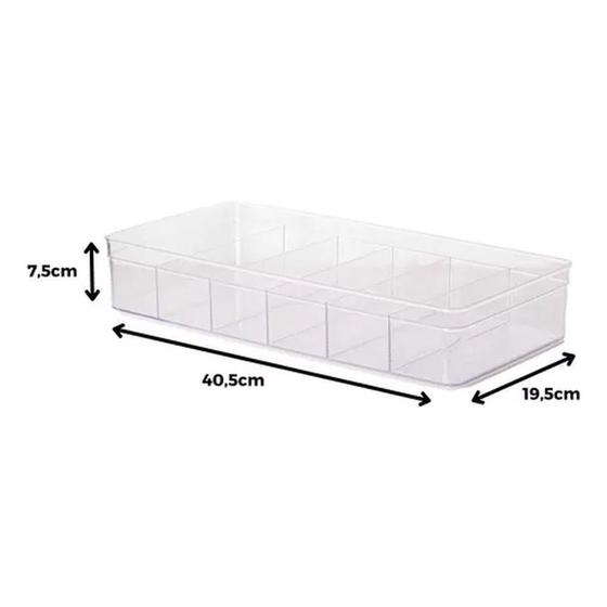 Bandeja Bisote 35 x 19 x 4,5 cm - Paramount - Nova Marca Imagem de Bandeja Bisote 35 x 19 x 4,5 cm - Paramount