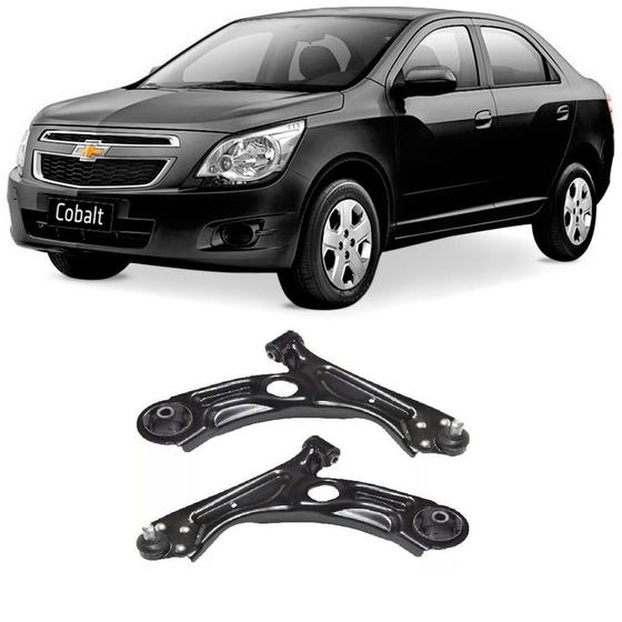 Imagem de Bandeja Chevrolet Cobalt Dianteira (2012 Até 2018) Flex Automotive O Par