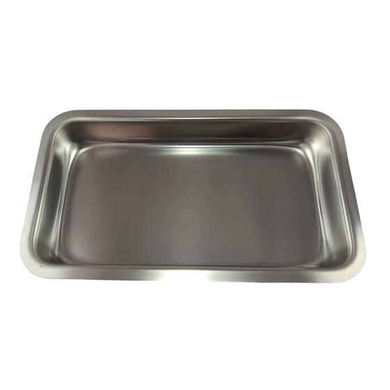 Imagem de Bandeja cirurgica inox 22x12x03,5cm 600ml (funda)