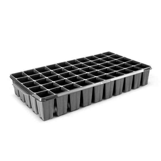 Imagem de Bandeja Com 50 Células Nutriplan Sementeira Mudas Kit com 45 Unidades 