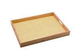 Bandeja em Bambu Retangular 48cm Oikos Menor preço em Bandeja em Bambu Retangular 48cm Oikos