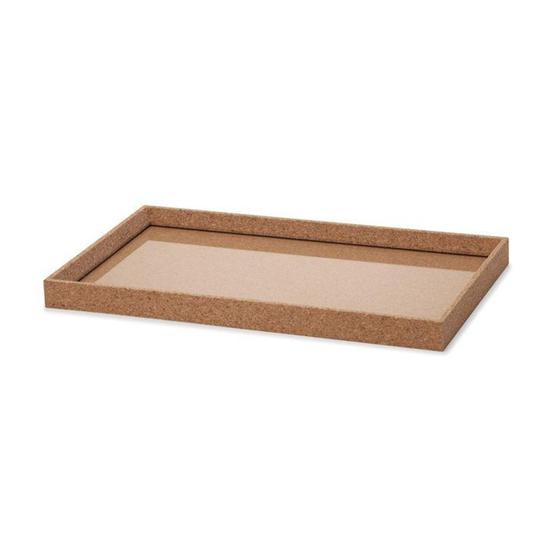 Imagem de BANDEJA EM MDF COM CORTICA E VIDRO 45cm - Mart