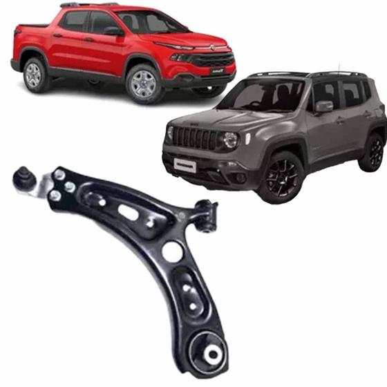 Imagem de Bandeja Jeep Renegade Dianteira 4x2 2015 2016 Lado Direito