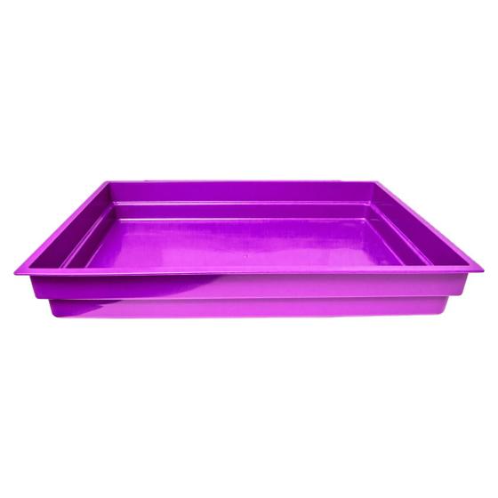 Imagem de Bandeja Lilas Para Viveiro Calopsita/Coelho Pet Roe Jel Plast