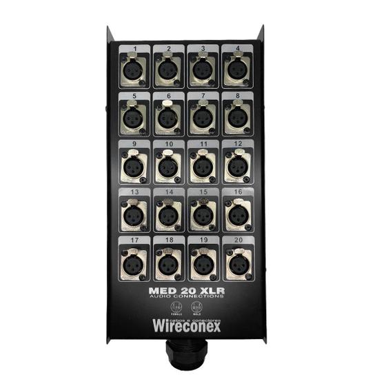 Imagem de Bandeja medusa wireconex 20 vias com conectores de 1 saida