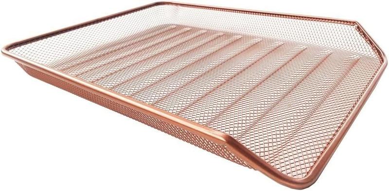 Imagem de Bandeja Organizadora de Mesa, Multiuso, Escritório, Rose Gold