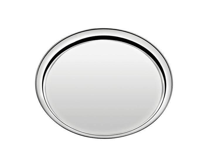 Imagem de Bandeja service em aco inox redonda 30 cm tramontina