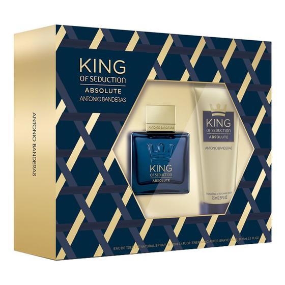 Imagem de Banderas King of Seduction Absolute Kit - Perfume Masculino Eau de Toilette + Pós-Barba