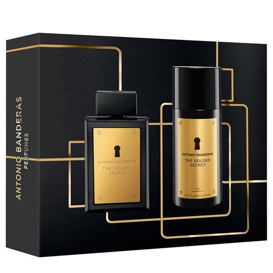 Imagem de Banderas The Golden Secret Kit - Perfume Masculino + Desodorante Spray
