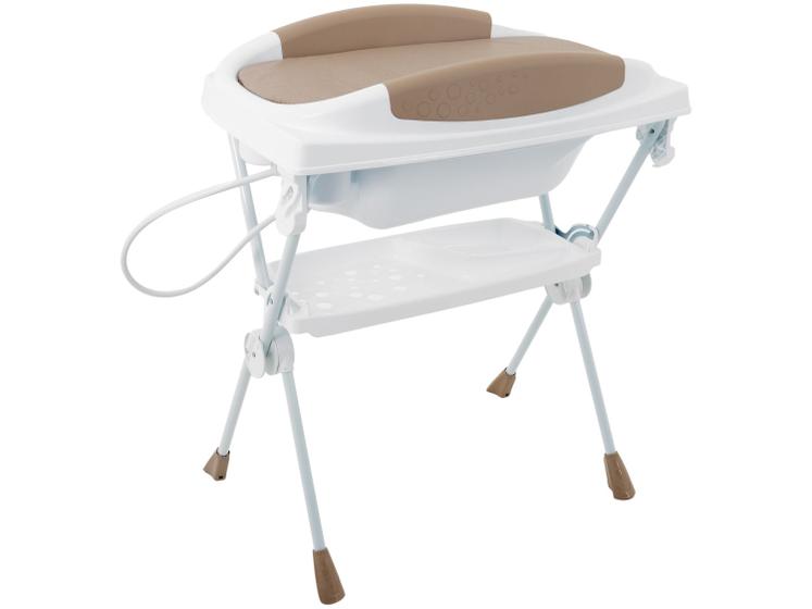 Banheira de Bebê Galzerano com Suporte e Trocador - Premium 20kg Imagem de Banheira de Bebê Galzerano com Suporte e Trocador