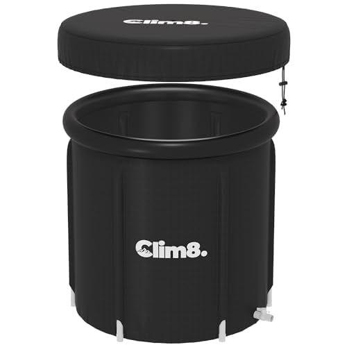 Imagem de Banheira de gelo Clim8 320L Cold Plunge com tampa para atletas portáteis