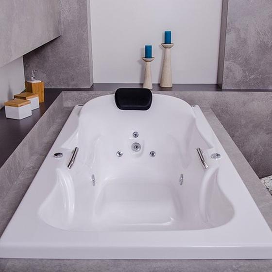 Imagem de Banheira de Hidromassagem Serenade em Gel Coat Gran Luxo com Aquecedor 160 Cm - Volume Ideal 180 Lit - 110V