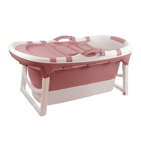 Banheira Dobrável Multmaxx Média para Adultos e Bebes Portátil Retrátil Menor preço em Banheira Dobrável Multmaxx Média para Adultos e Bebes Portátil Retrátil
