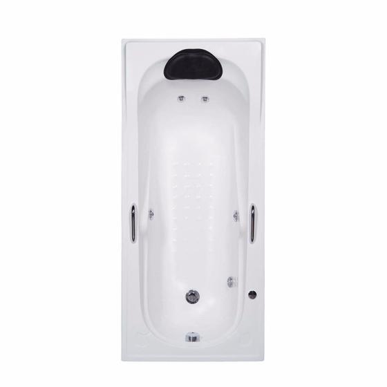 Imagem de Banheira Hidromassagem Astra Bali Luxo 165cmx80cmx43cm - 02 Jatos Acrílico P2 Sem Aquecedor 220V