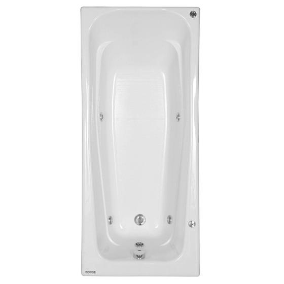 Imagem de Banheira Hidromassagem Astra Bella Super Luxo 150cmx70cmx38cm - 03 Jatos Gel Coat P4 Sem Aquecedor