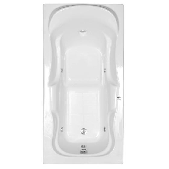 Imagem de Banheira Hidromassagem Astra Serenade Luxo 180cmx90cmx48cm - 04 Jatos Gel Coat P3 Sem Aquecedor 110V