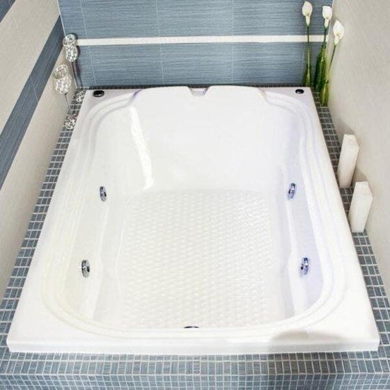Banheira Hidromassagem Dupla 170x110x40cm 220V Gold Line Ouro Fino Imagem de Banheira Hidromassagem Dupla 170x110x40cm 220V Gold Line Ouro Fino