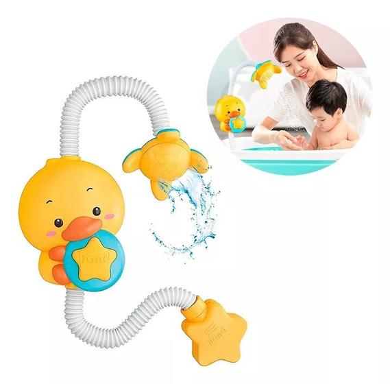 Imagem de Banheira Infantil Banho Chuveirinho Ducha Infantil para Bebê