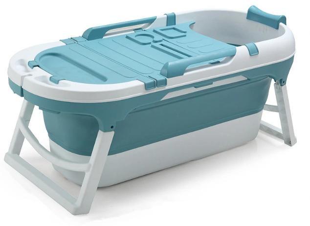 Banheira Ofurô Dobrável Portátil Azul com Cover 180L Multmaxx Menor preço em Banheira Ofurô Dobrável Portátil Azul com Cover 180L Multmaxx