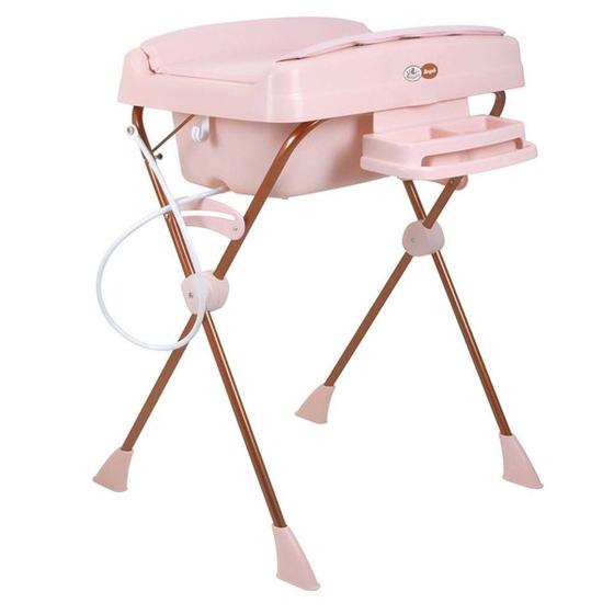 Banheira Para Bebe Infantil Com Trocador Rosa Millenia Mon Amour Burigotto Menor preço em Banheira Para Bebe Infantil Com Trocador Rosa Millenia Mon Amour Burigotto