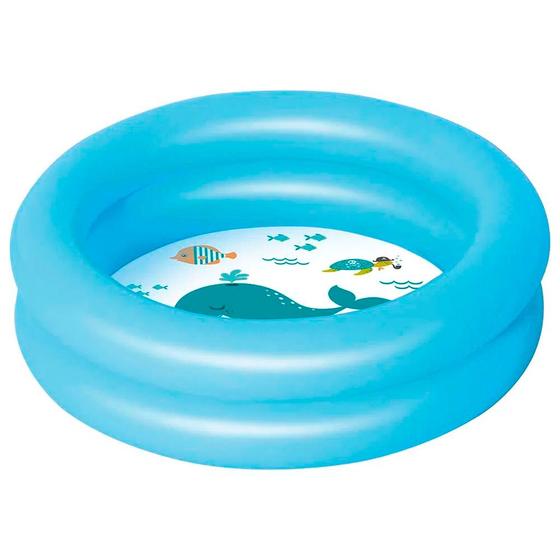 Imagem de Banheira Piscina Inflável 28L Azul (+2) - Mor